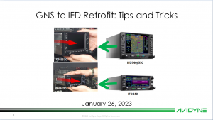 GNS to IFD Retrofit: Tips and Tricks