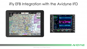 iFly EFB Integration and use with the Avidyne IFD