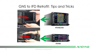 GNS to IFD Retrofit: Tips and Tricks